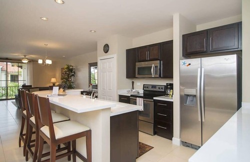 Coco Copropriété | Impressively designed and decorated 3rd-floor space overlooking pool in Coco