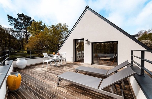 Saint-Molf Cottage | Dans un écrin de verdure à deux pas de l'océan