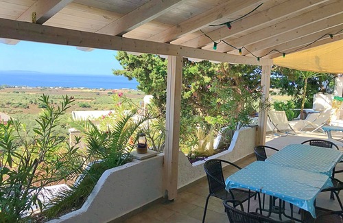 Patsianos Appartement | Dans MAISON COTE SUD CRETOISE VUE PANORAMIQUE MER de LIBYE A 180