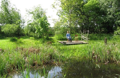 Luckau Maison | dans un endroit du village calme sur un jardin enchanteur et des terres forestières