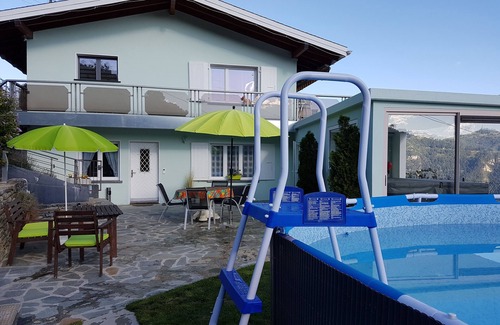 Chermignon Appartement | 10 min. de Montana (Valais central), avec vue magnifique sur vallée et montagnes