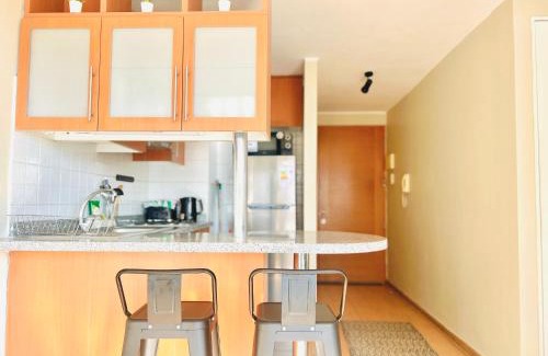 El Golf Appartement | Increibles vistas cercano a Parque Arauco y Costanera Center