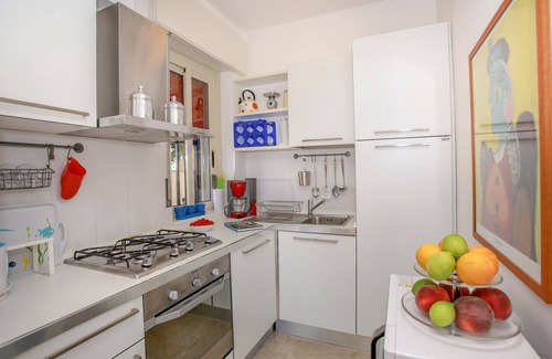 Donnalucata Appartement | Appartement à la mer, terrasse, jardin, vue sur la mer, connexion Wi-Fi, l'air, max. 5 personnes