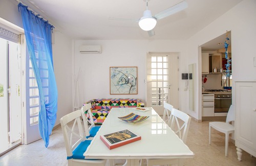 Donnalucata Appartement | Appartement à la mer, terrasse, jardin, vue sur la mer, connexion Wi-Fi, l'air, max. 5 personnes