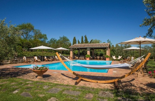 Monteroni d'Arbia Villa | Independent Villa up to 18 guests. Pool, Tennis, Fitness and Wellness area.