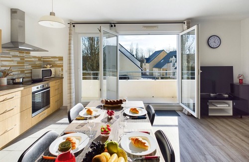 Concarneau Appartement | -INDIGO-T3 avec balcon et 2 places de parking