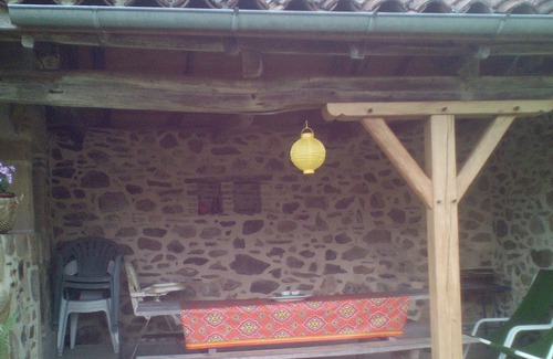 Sainte-Colombe Maison | Maison de caractère au calme dans ancien corps de ferme piscine hors sol