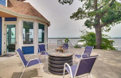 Dennis Maison | Indoor Pool and Waterfront Deck Spacious Jay Home