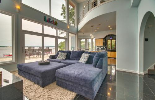 Dennis Maison | Indoor Pool and Waterfront Deck Spacious Jay Home
