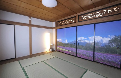 Fujiyoshida Maison | Infusing Japanese art into the accommodation Spectacular rooftop views Samurai Hotel Mount Fuji/Fujiyoshida Yamanashi