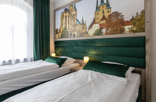 Erfurt Old Town Hôtel | Inner courtyard apartment Hotel garni am Domplatz