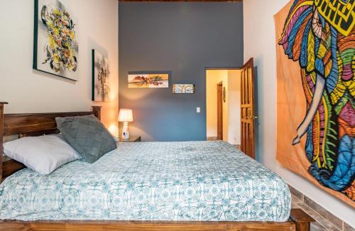 Barrio Las Parcelas Maison | Intimate Earthy Vibe - Bedroom in a Tropical Paradise