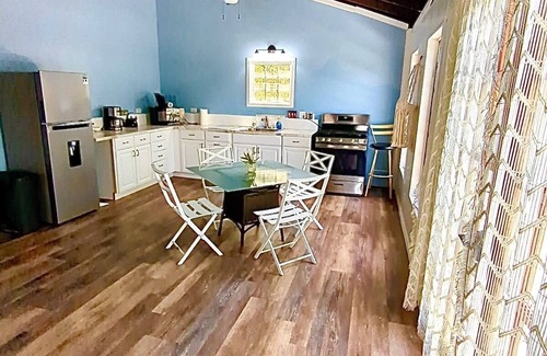 Estate Western Water Island Maison | 5 minute walk to the beach. 2 BR, 2Bath Cottage, Bohemian living on Water Island