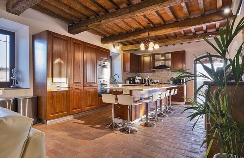 Castellina in Chianti Villa | ISOLA SERENA - villa de luxe privée - Chianti - Piscine et vue imprenable