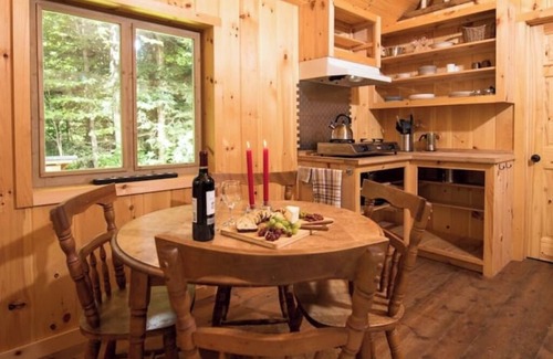 Saint-Etienne-De-Bolto Cabine | Isolated eco-lodge in the middle of nature: Le Renard