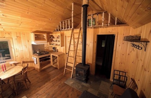 Saint-Etienne-De-Bolto Cabine | Isolated eco-lodge in the middle of nature: Le Renard