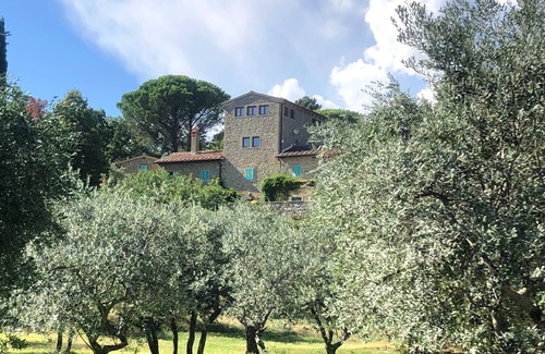 San Giustino Valdarno Villa | panoramica ed esclusiva dimora tipica toscana