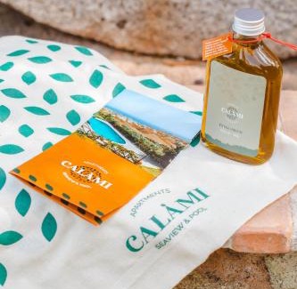 Santa Caterina dello Ionio Maison | Calàmi - Villa Romeo - Private Apartments with Pool, Seaview & Olive Grove