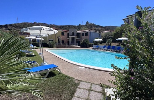 La Ciaccia Copropriété | Condominium-Appartement-Salle de bain privée séparée-Vue sur Jardin