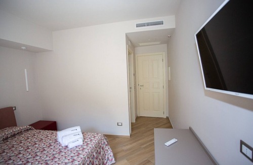 Santa Maria di Castellabate Hôtel | CAMERA HERMES-Twin-Entreprise-Salle de bain privée séparée-Balcon