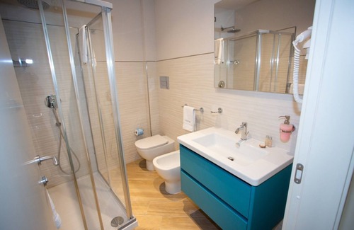 Santa Maria di Castellabate Hôtel | CAMERA CIRCE-Double-Classique-Salle de bain privée-Balcon