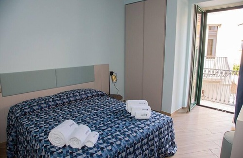Santa Maria di Castellabate Hôtel | CAMERA ATENA-Famille-Communicante-Salle de bain privée-Balcon