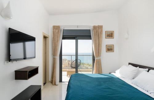 Netanya Appartement | Jacuzzi Penthouse with wide Sea View in Natanya
