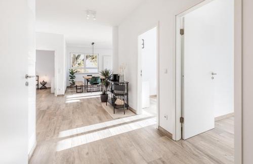Erlangen Appartement | JAMA - Stilvoll&Modern, Zentral, Uni, Freies Parken, Große Gruppen, WLAN