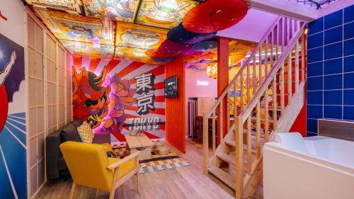 Esplanade Appartement | Japan Vibes, insolite, jeux et balnéo à Strasbourg