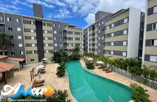 Estufa II Appartement | Jardim das Palmeiras II Home Resort JP2 Ubatuba - Apartamento com 2 Dorms, 1 Suíte, Condomínio com Piscina Adulto e Infantil, Jacuzzi Aquecida,Sauna, Churrasqueira, Academia, Salão de Jogos e Playground