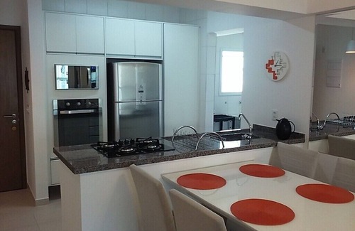 Boqueirao Appartement | Jd. Wonderful apartment with sea view. Family only!