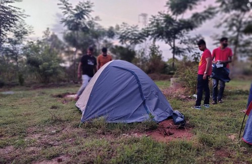Denkanikota Location De VR | JoE- Amidst Nature campground in Thalikothanur - CAMPSITE 1