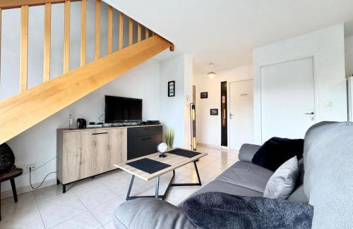 Guidel Appartement | Joli duplex plein bourg - 1km des plages