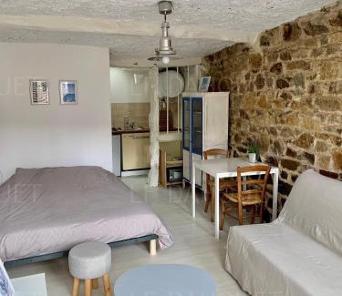 Pleneuf-Val-Andre Appartement | Joli studio avec terrasse à deux pas de la plage