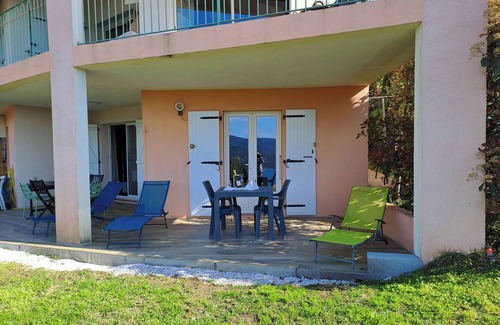 Viggianello Appartement | Joli studio avec vue panoramique sur la mer à 5 mn de la plage et de Propriano
