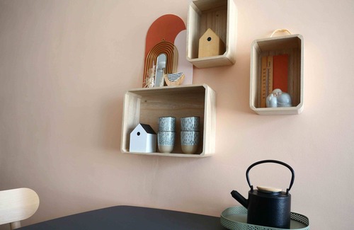 Konterdam Appartement | Joli studio vue sur mer, bord de plage de Ostende refait à neuf cosy et tendance