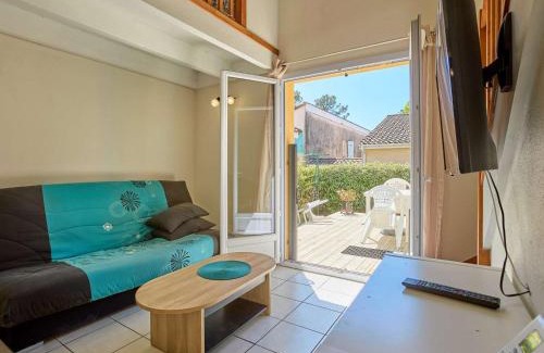 Barbotan-les-Thermes Appartement | Joli T2 à Barbotan avec Terrasse et Jardin - FR-1-841-32