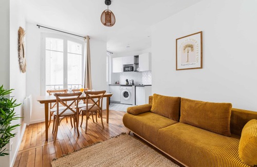 La Villette Appartement | Jolie 2 pièces proche métro - Paris 19 - 4p