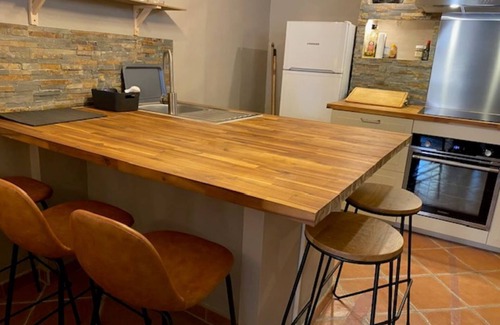 Bedoin Maison | Jolie maison de village au pied du Ventoux et terrasse avec vue imprenable