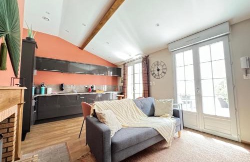 Champ-Capelet Appartement | Jolie Maison La Havane avec terrasse plein sud