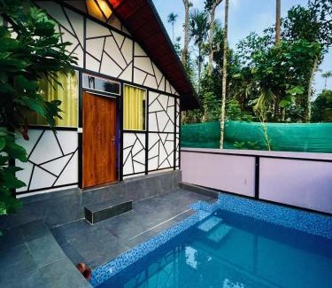 Gudalur Lit Et Petit-Déjeuner | Josh Holidays Wayanad Resort - Every Room with Attached Private Pools