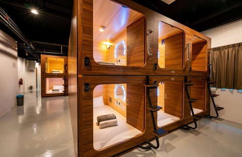 Kota Kinabalu Hôtel | JPOD Capsule Hotel