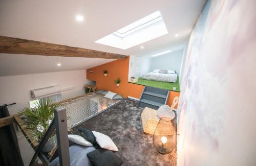 Plaine Centre Ville Appartement | JUNGLE ROOM évadez vous cosy luxe gare autoroute