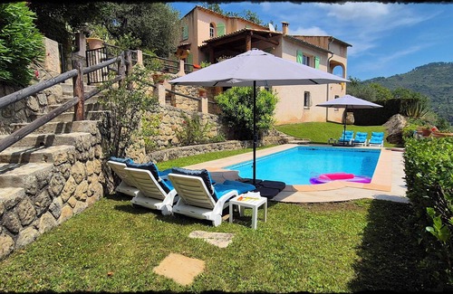 Coaraze Villa | Villa de 3 chambres avec magnifique vue sur les montagnes proche de Nice/Monaco