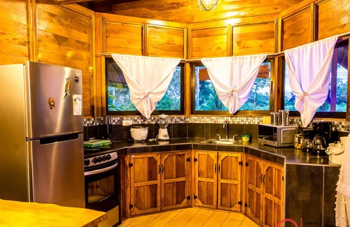 La Fortuna Cabine | Juste une maison de rêve - idéal pour les familles ou les amis-WIFI, A / C