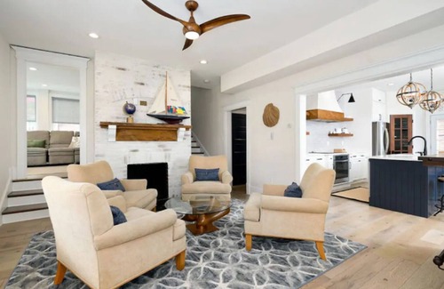 Ventnor City Maison | Just redone, 1 1/2 block from Ventnor beach