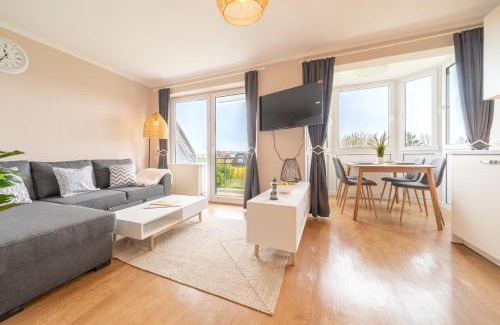 Cappel-Neufeld Appartement | Küstenperle Nordsee mit Balkon und Sauna