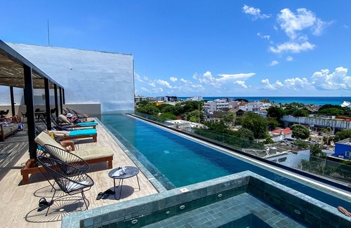 Ejidal Appartement | Kaab studio with amazing roof top pool with view