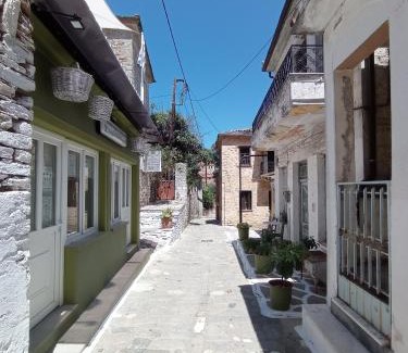 Chrisochorafa Appartement | Kalderimi 'Olive Green' Traditional House
