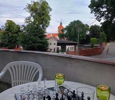 Reszel Appartement | Kamienica z Balkonem - pokoje gościnne